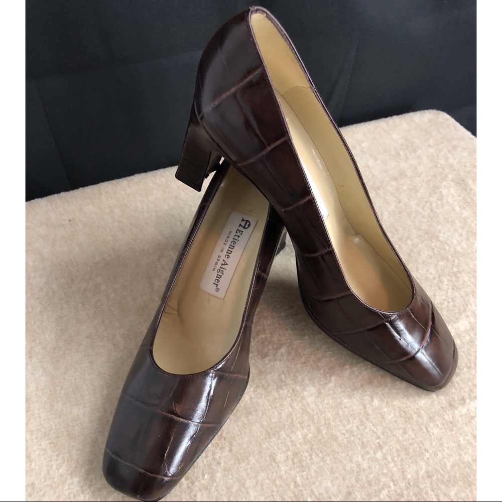 Etienne Aigner Italian Leather Heels